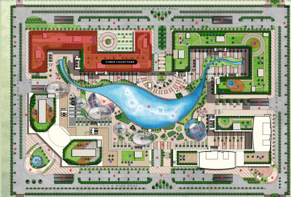 Bhutani Cyber Courtyard 